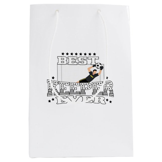 Best Keeper Ever Medium Gift Bag (Front)