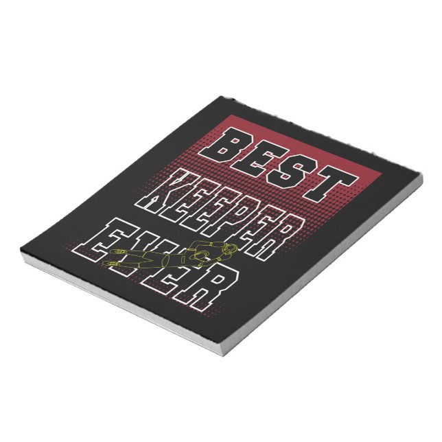Best Keeper Ever Notepad (Rotated)
