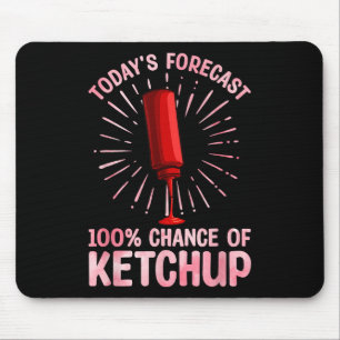 Best Ketchup Art For Men Women Ketchup Novelty Ket Mouse Mat