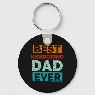 Best Kickboxing Dad Ever Funny Kickboxing Dad Key Ring