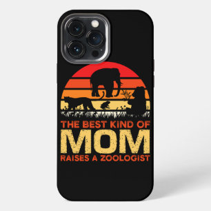 Best Kind of Mum Raises a Zoologist, Zoologist Mum iPhone 13 Pro Max Case