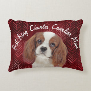 Best King Charles Cavalier Mum Accent Pillow