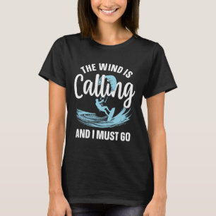 Best Kitesurfing Art For Men Women Kiteboarding Ki T-Shirt