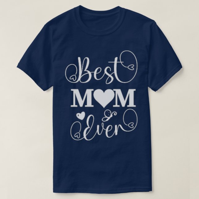 BEST KNITTING MOM EVER  4  T-Shirt (Design Front)