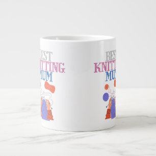 Best knitting mum 01 large coffee mug