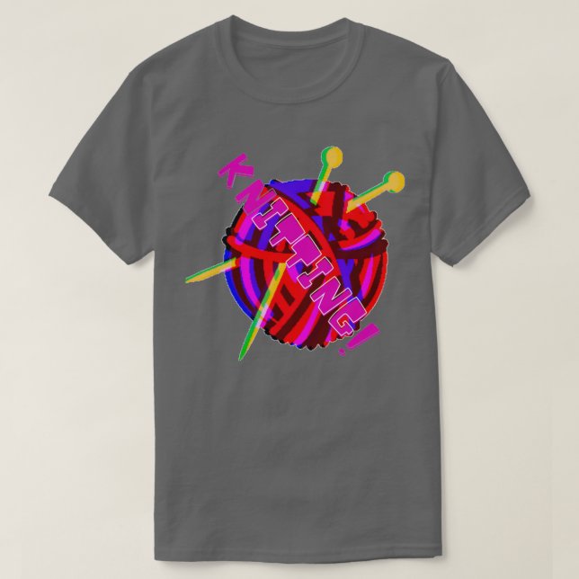 Best Knitting Mum Ever64  T-Shirt (Design Front)