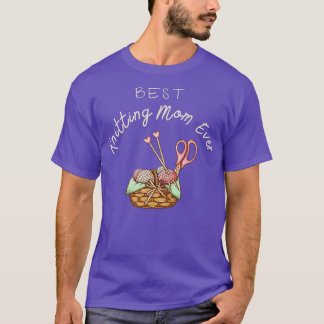 Best Knitting Mum Ever 163  T-Shirt