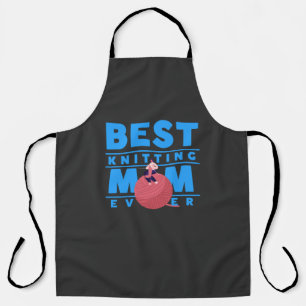 Best Knitting Mum Ever, Knitting Mum Apron