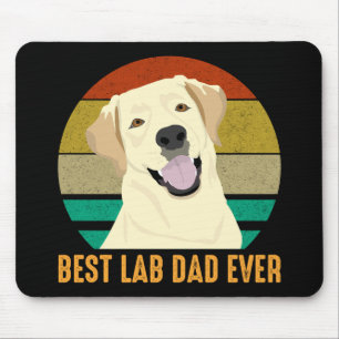 Best Lab Dad Ever Mouse Mat