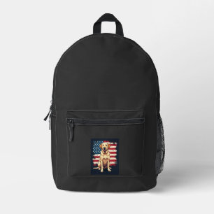 Best Labrador For Men Women Yellow Lab Dog Retriev Printed Backpack