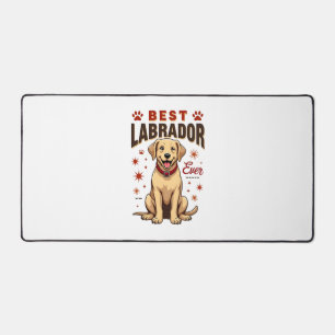 Best Labrador Parent Ever Vintage Labrador Retriev Desk Mat