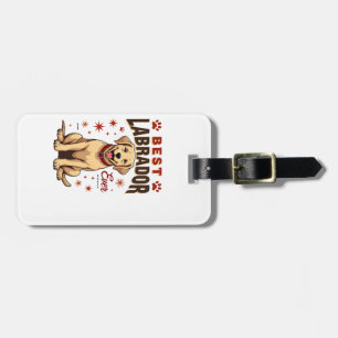 Best Labrador Parent Ever Vintage Labrador Retriev Luggage Tag
