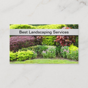 Best Landscaping Business Card Template 4
