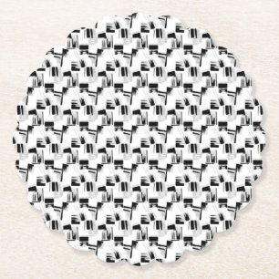 Best  language Design Twenty Six Paper Coaster