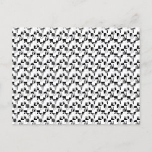 Best language Design Twenty Six Postcard