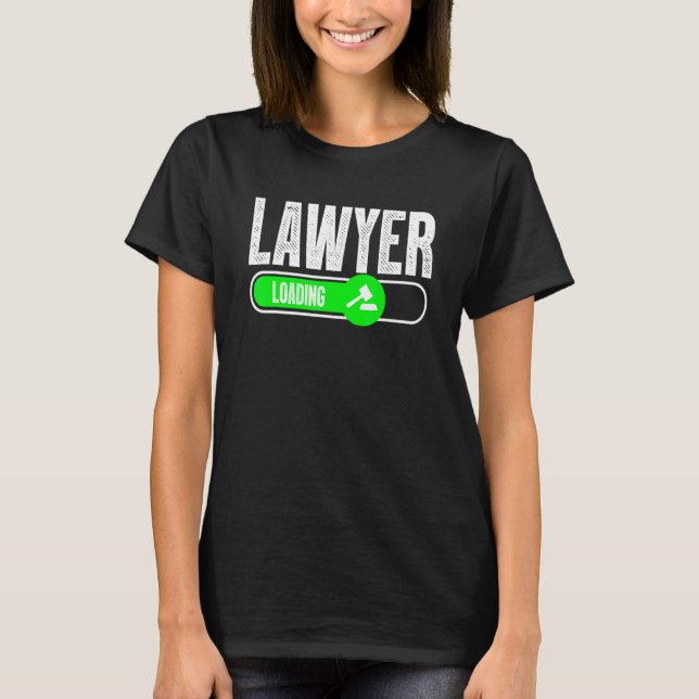 Best Law Student For Men Women Future Attorney Law T-Shirt (Front)