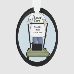 Best Lawn Care Pro Acrylic Ornament