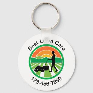 Best Lawn Care Service Promotional Keychains