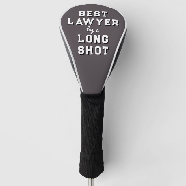 Best Lawyer golf head cover (Front)