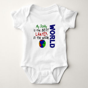 Best Lawyer In World 2 (Daddy) Baby Bodysuit