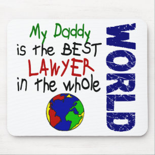 Best Lawyer In World 2 (Daddy) Mouse Mat