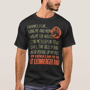 Best Leonberger Father's Day Gift T-Shirt