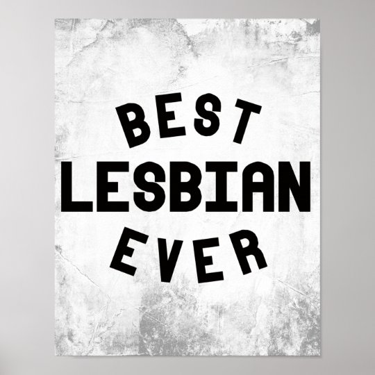 Best Lesbian Ever Poster Uk