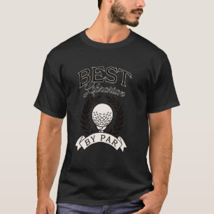 Best Librarian By Par Funny Golf Golfer T-Shirt