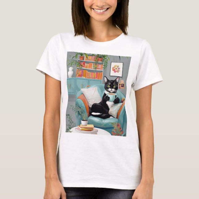 Best Life Cat  T-Shirt (Front)