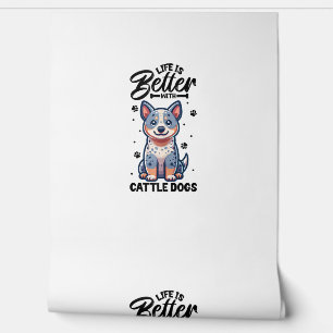 Best life with Australian Cattle Dog  Wallpaper