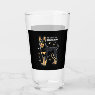 Best life with Beauce Sheepdog Tank Top Glass