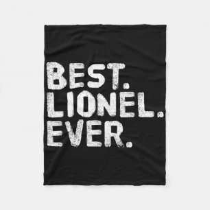 Best. Lionel. Ever. Funny Personalised Name Joke G Fleece Blanket
