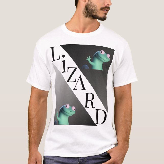 Best lizard t-shirt  (Front)