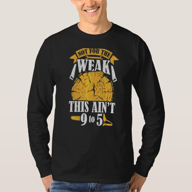 Best Logger Dad Cutting Skidding Logs Logging Work T-Shirt (Front)