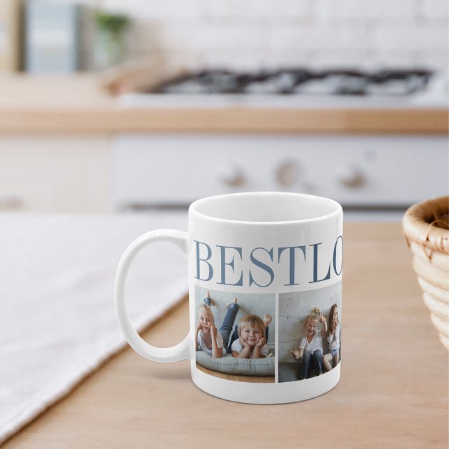 Best Lolo Ever 4 Photo Collage Grandpa Coffee Mug (Creator Uploaded)