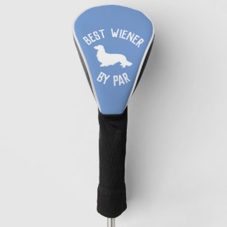 Best Long Hair Wiener Dog by Par Golf Head Cover