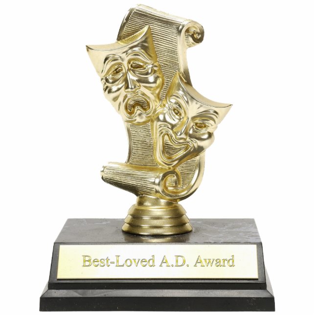 Best-Loved AD Award Standing Photo Sculpture (Front)