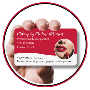 Best Makeup Artist Business Cards Design