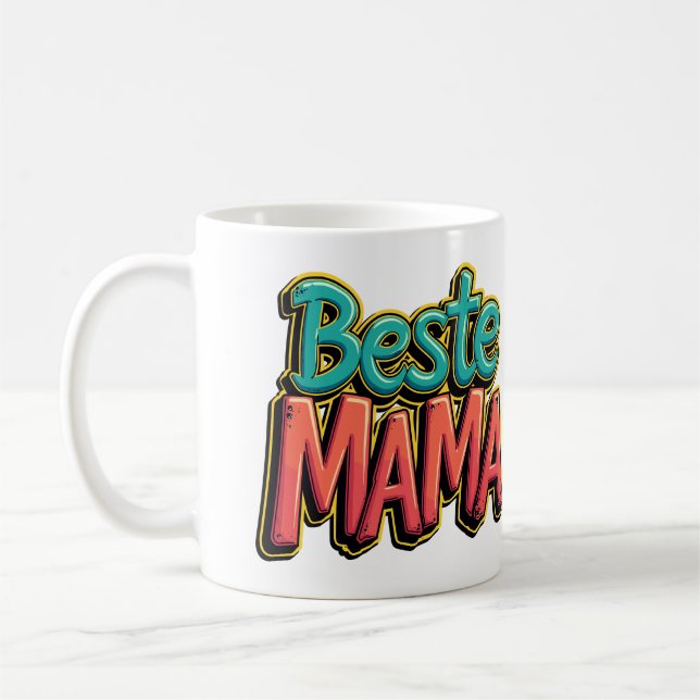 Best Mama 2 Coffee Mug (Left)