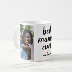Best Mama Ever Personalised Mothers Day Photo Coffee Mug