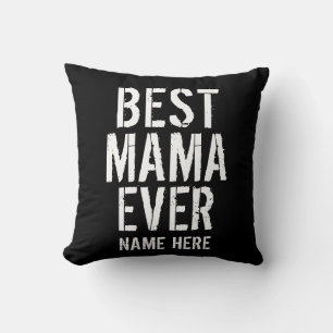 BEST MAMA EVER TYPOGRAPHY CUSHION