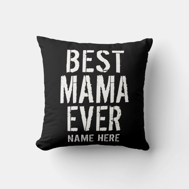 BEST MAMA EVER TYPOGRAPHY CUSHION (Front)