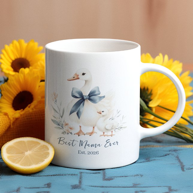 Best Mama Goose & Baby Duck Mother's Day Coffee Mug (Creator Uploaded)
