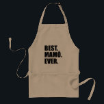 Best Mamo Ever Irish Grandmother Apron<br><div class="desc">Best Mamo Ever Irish Grandmother Apron. A great apron for an Irish grandma who loves to cook. Let Mamo know that she's the greatest! Great as a birthday or Christmas gift for a special Irish woman.</div>