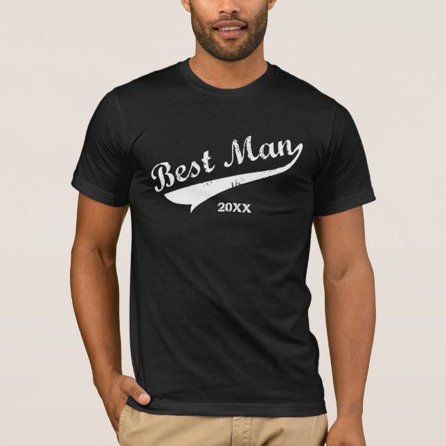 Best Man 20xx T-Shirt (Front)