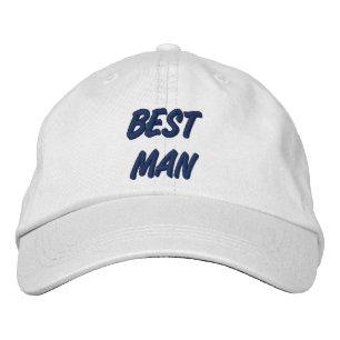 Best Man Embroidered Hat