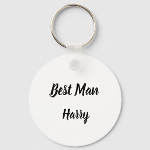 Best Man Gift Custom Name Gifts Wedding  Key Ring