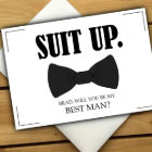 Best Man Groomsman Proposal Cards
