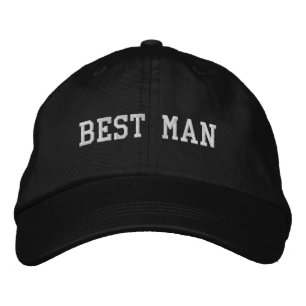 Best Man Hat / Best Man Embroidered Baseball Cap