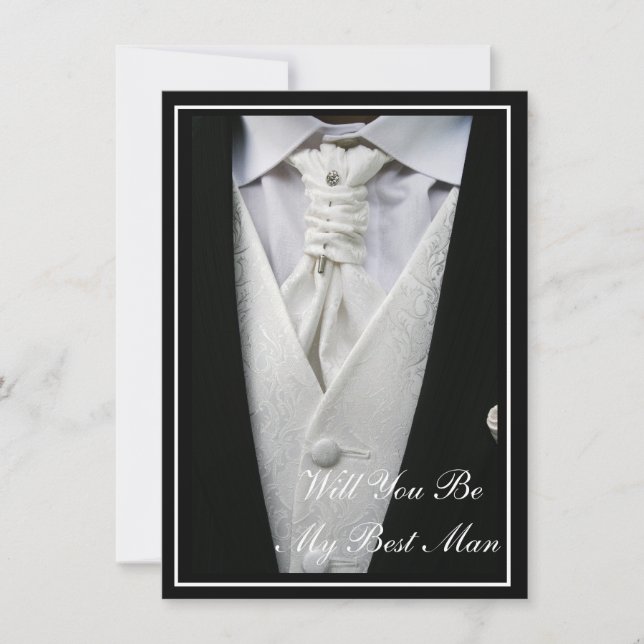Best Man Invitation (Front)